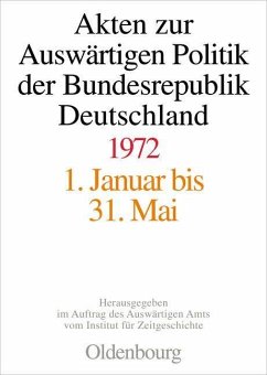 Cover Akten zur Auswärtigen Politik der Bundesrepublik Deutschland 1972 (eBook, PDF)