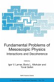 Fundamental Problems of Mesoscopic Physics (eBook, PDF)