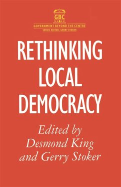 Rethinking Local Democracy (eBook, PDF) - King, Desmond S.; Stoker, Gerry