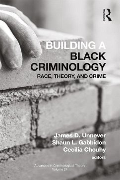 Cover Building a Black Criminology, Volume 24 (eBook, PDF)