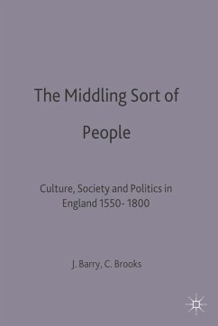 The Middling Sort of People (eBook, PDF) - Barry, Jonathan; Brooks, Christopher