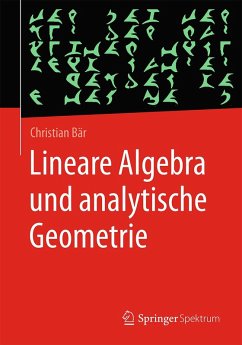 Cover Lineare Algebra und analytische Geometrie (eBook, PDF)