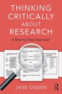 Thinking Critically about Research (eBook, ePUB) - Ogden, Jane