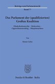 Das Parlament der (qualifizierten) Großen Koalition.