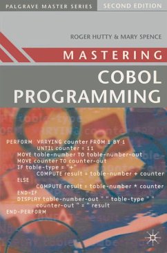 Cover Mastering COBOL Programming (eBook, PDF)
