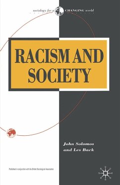 Racism and Society (eBook, PDF) - Back, Les; Solomos, John