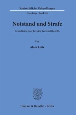 Notstand und Strafe. - Leite, Alaor