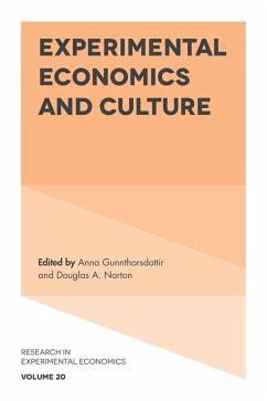 Experimental Economics and Culture (eBook, ePUB)