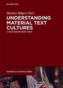 Understanding Material Text Cultures (eBook, ePUB)