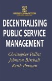 Decentralising Public Service Management (eBook, PDF)