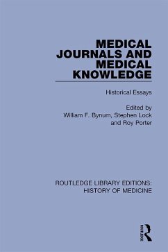 Medical Journals and Medical Knowledge (eBook, ePUB)