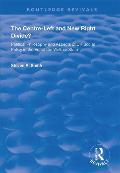 Cover The Centre-left and New Right Divide? (eBook, PDF)