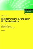 Mathematische Grundlagen für Betriebswirte (eBook, PDF)