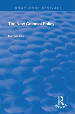 Cover The New Colonial Policy (eBook, PDF)