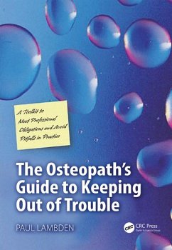 The Osteopath's Guide to Keeping Out of Trouble (eBook, ePUB) - Lambden, Paul