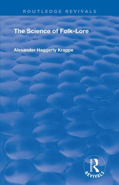 The Science of Folk-Lore (eBook, PDF) - Krappe, Alexander Haggerty
