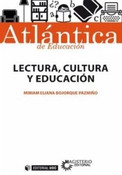 Lectura, cultura y educación - Bojorque Pazmiño, Miriam Eliana