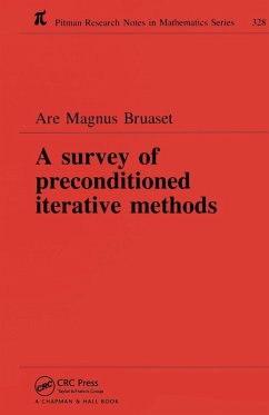 A Survey of Preconditioned Iterative Methods (eBook, ePUB) - Bruaset, Are Magnus