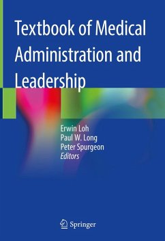 Cover Textbook of Medical Administration and Leadership (eBook, PDF)