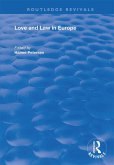 Love and Law in Europe (eBook, PDF)