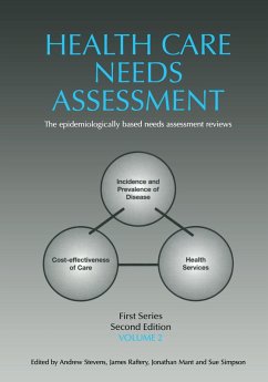 Health Care Needs Assessment, First Series, Volume 2, Second Edition (eBook, ePUB) - Stevens, Andrew; Raftery, James; Mant, Jonathan; Simpson, Sue