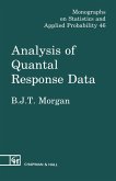 Analysis of Quantal Response Data (eBook, ePUB)