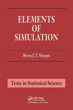 Elements of Simulation (eBook, PDF) - Morgan, Byron J. T.