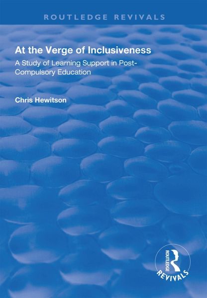 At the Verge of Inclusiveness (eBook, PDF)