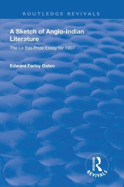 A Sketch of Anglo-Indian Literature (eBook, PDF) - Farley Oaten, Edward