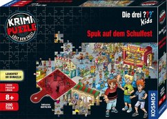 Krimipuzzle Die drei ??? Kids - Spuk auf dem Schulfest (Kinderspiel)