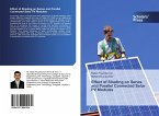 Effect of Shading on Series and Parallel Connected Solar PV Modules