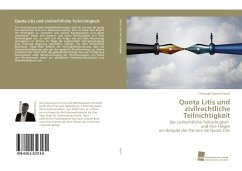 Quota Litis und zivilrechtliche Teilnichtigkeit - Hackl, Christoph Hannes