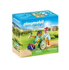 PLAYMOBIL 70193 Patient im Rollstuhl