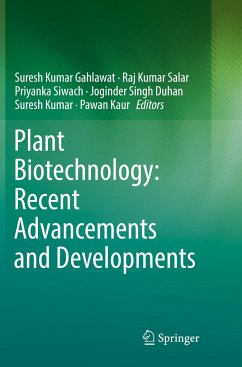 Plant Biotechnology: Recent Advancements and Developments