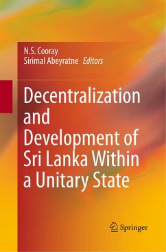 Decentralization and Development of Sri Lanka Within a Unitary State