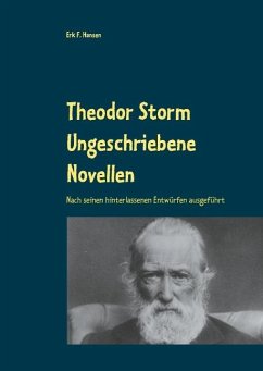 Theodor Storm Ungeschriebene Novellen - Hansen, Erk F.
