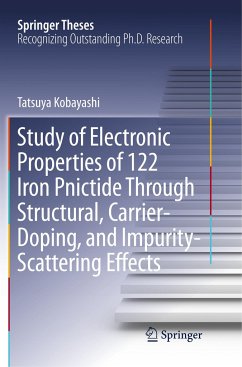 Study of Electronic Properties of 122 Iron Pnictide Through Structural, Carrier-Doping, and Impurity-Scattering Effects - Kobayashi, Tatsuya