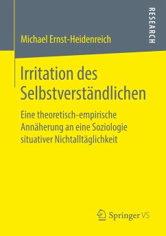 Irritation des Selbstverständlichen - Ernst-Heidenreich, Michael