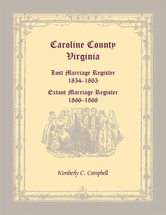 Caroline County, Virginia Lost Marriage Register, 1854-1865, Extant Marriage Register, 1866-1868 - Campbell, Kimberly C
