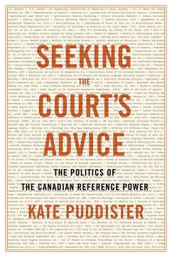 Seeking the Court's Advice - Puddister, Kate