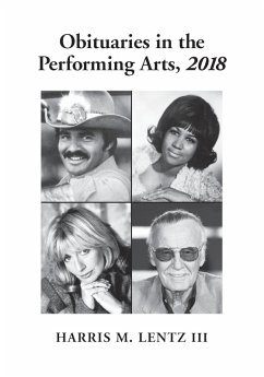Cover Obituaries in the Performing Arts, 2018