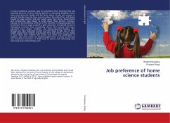 Job preference of home science students - Srivastava, Shalini;Singh, Prakash