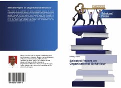 Selected Papers on Organisational Behaviour - Odor, Hillary