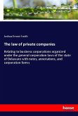 The law of private companies