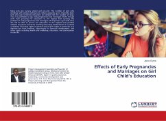 Effects of Early Pregnancies and Marriages on Girl Child¿s Education