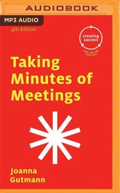 Taking Minutes of Meetings - Gutmann, Joanna