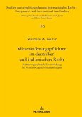 Mitveraeuerungspflichten im deutschen und italienischen Recht (eBook, ePUB)
