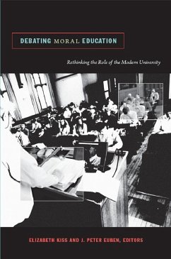 Cover Debating Moral Education (eBook, PDF)