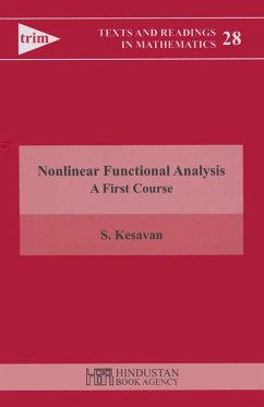 Nonlinear Functional Analysis (eBook, PDF) - Kesavan, S.