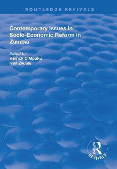 Cover Contemporary Issues in Socio-Economic Reform in Zambia (eBook, ePUB)